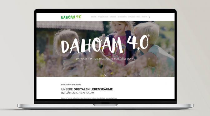 Dahoamviernull – Technologie Campus Grafenau  |  Responsive WordPress Website