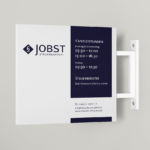 Steuerkanzlei Jobst Firmenschild mockup