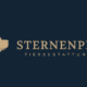 Logo von Sternenpfad Tierbestattungen mit Tier-Silhouette und drei Sternen.