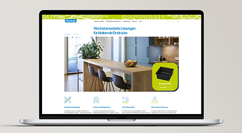 florever europe | Online-Shop, Logo-Redesign, Geschäfrsausstattung