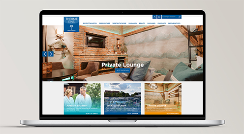 Therme Eins | Neuer Online Shop