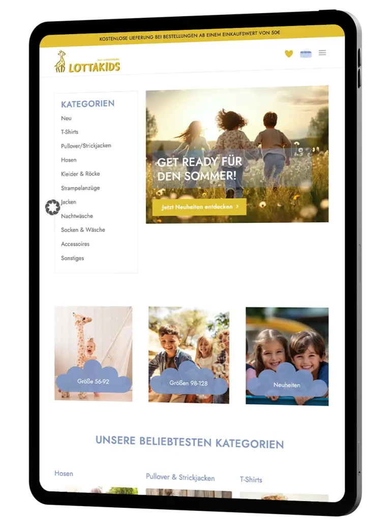 Lottakids Online Shop